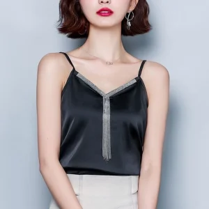 Débardeur Satin Chaine