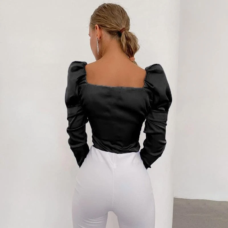 Blouse en Satin – Image 3