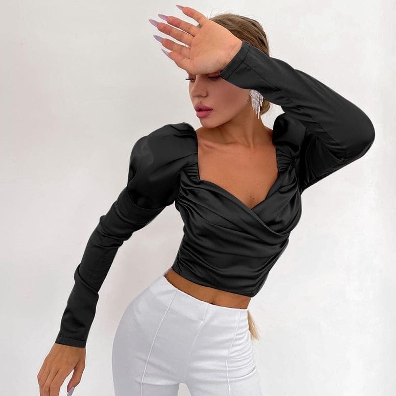 Blouse en Satin – Image 2