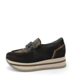 Softwaves Mocassins marron à plateforme