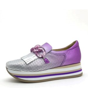 Softwaves : Mocassins violets