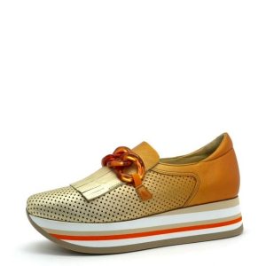Softwaves : Mocassins orange