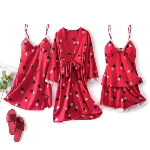 Ensemble Pyjama Sexy Satin