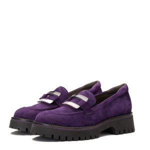 Softwaves : Mocassins violets