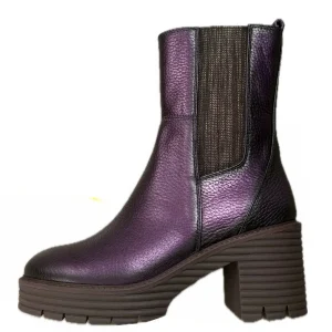 Softwaves : Bottines violettes