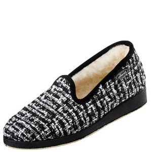 Semelflex : Charentaises noire et blanche