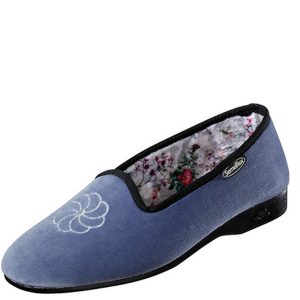 Semelflex : Pantoufles bleues