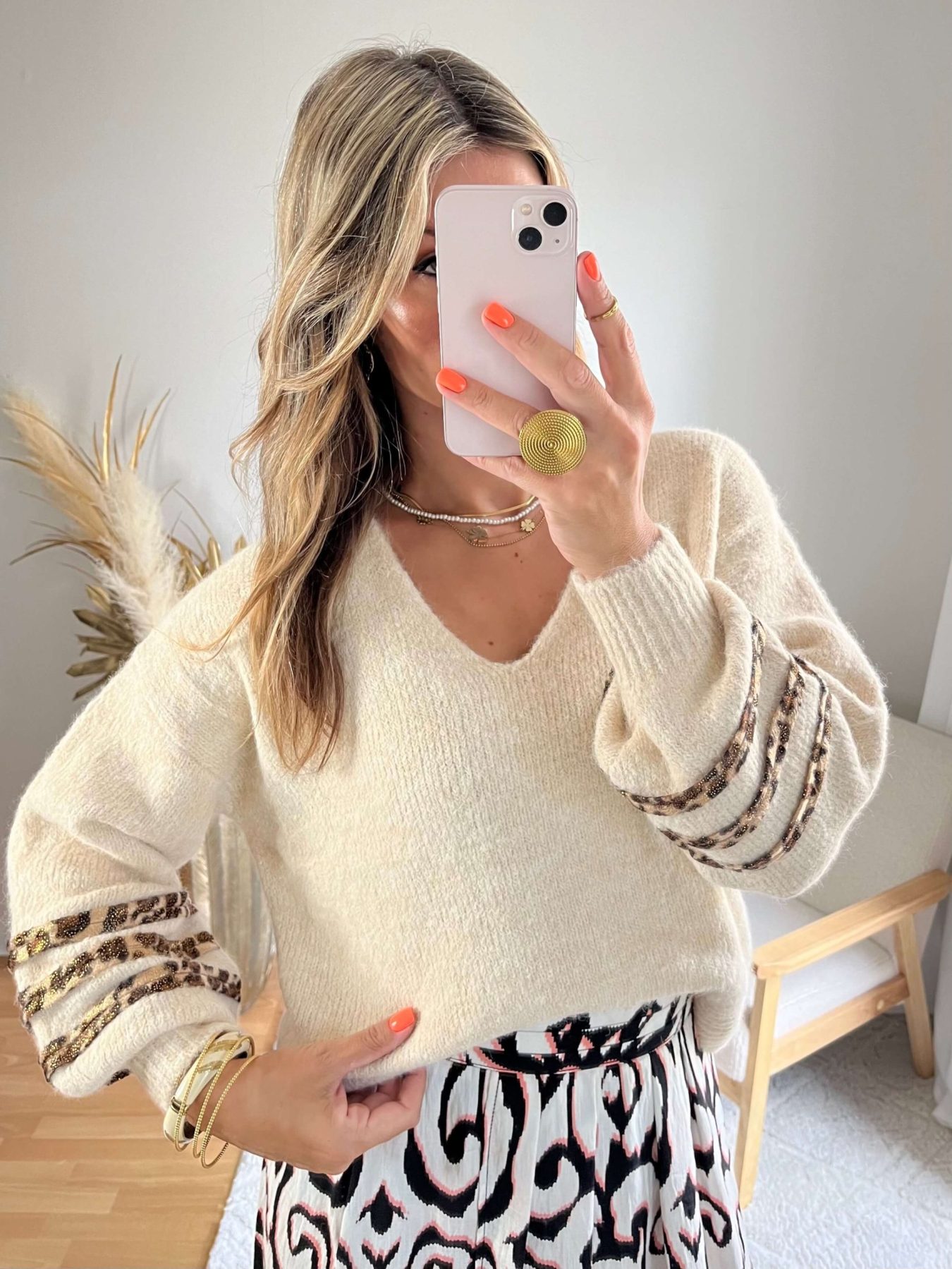 Pull écru – Théo – Image 4