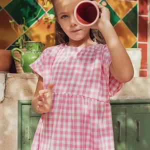 Robe Molly vichy rose