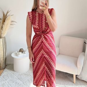 Robe longue en crochet – Ibiza