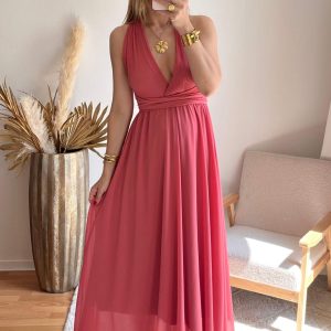 Robe vieux rose – Valentina