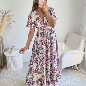 Robe longue bohème -Eva