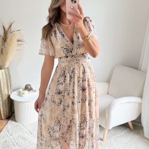 Robe longue dos nu – Auriane