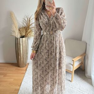 Robe longue irisée – Adriana