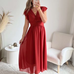 Robe terracotta – Zoé