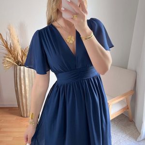 Robe marine – Clarisse