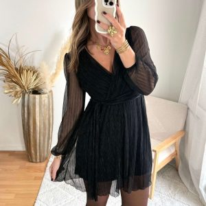 Robe noire irisée – Lolita
