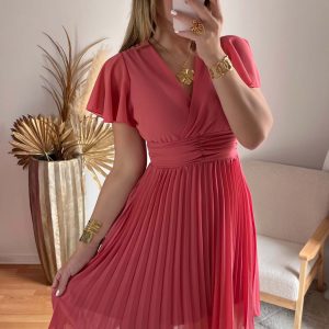 Robe vieux rose – Louane