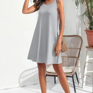 Robe debardeur fluide