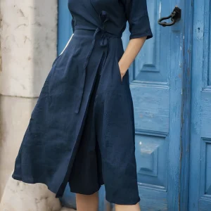 Robe lin portefeuille