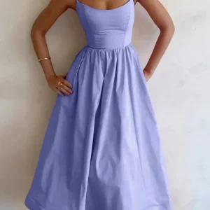 Robe mauve clair