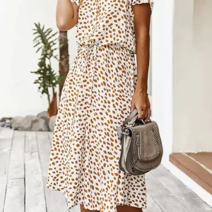 Robe motif animal