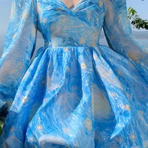 Robe nuit étoilée