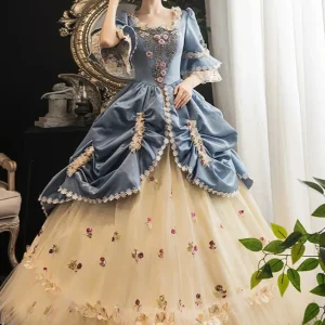 Robe renaissance corset