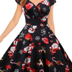 Robe retro noel