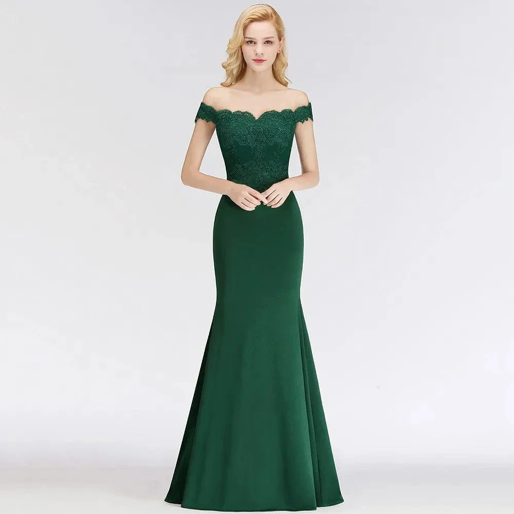 Robe pour mariage invité chic épaules dénudées
