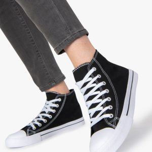 baskets montantes femme