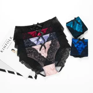 Culotte Satin Passion Dentelle