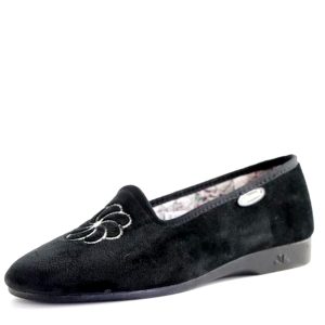 Semelflex : Pantoufles Darla – Noir