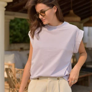 Top Max lilas