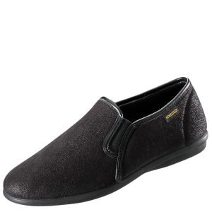 Semelflex Pantoufles noires Matteo