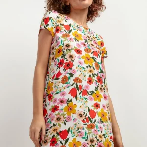 Robe d'été courte trapèze