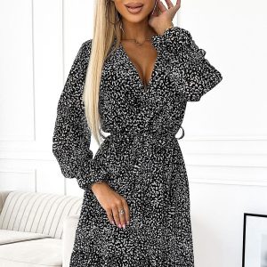Robe mousseline courte