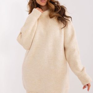 Robe pull casual manches longues
