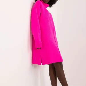 Robe pull hiver femme mi-longue