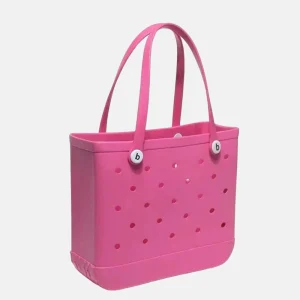 Sac de plage rose fuchsia